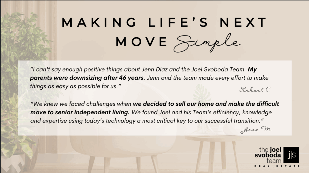 making life's next move simple